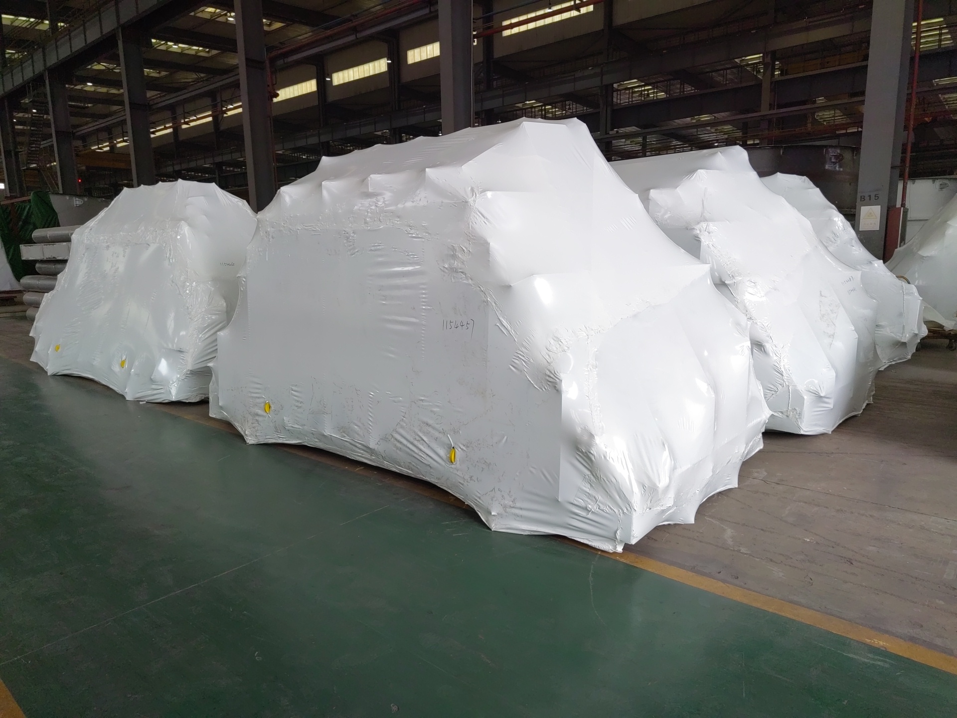 VCI Shrink Film for wind power heavy equipment 