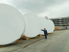 VCI Shrink Film for wind power heavy equipment 