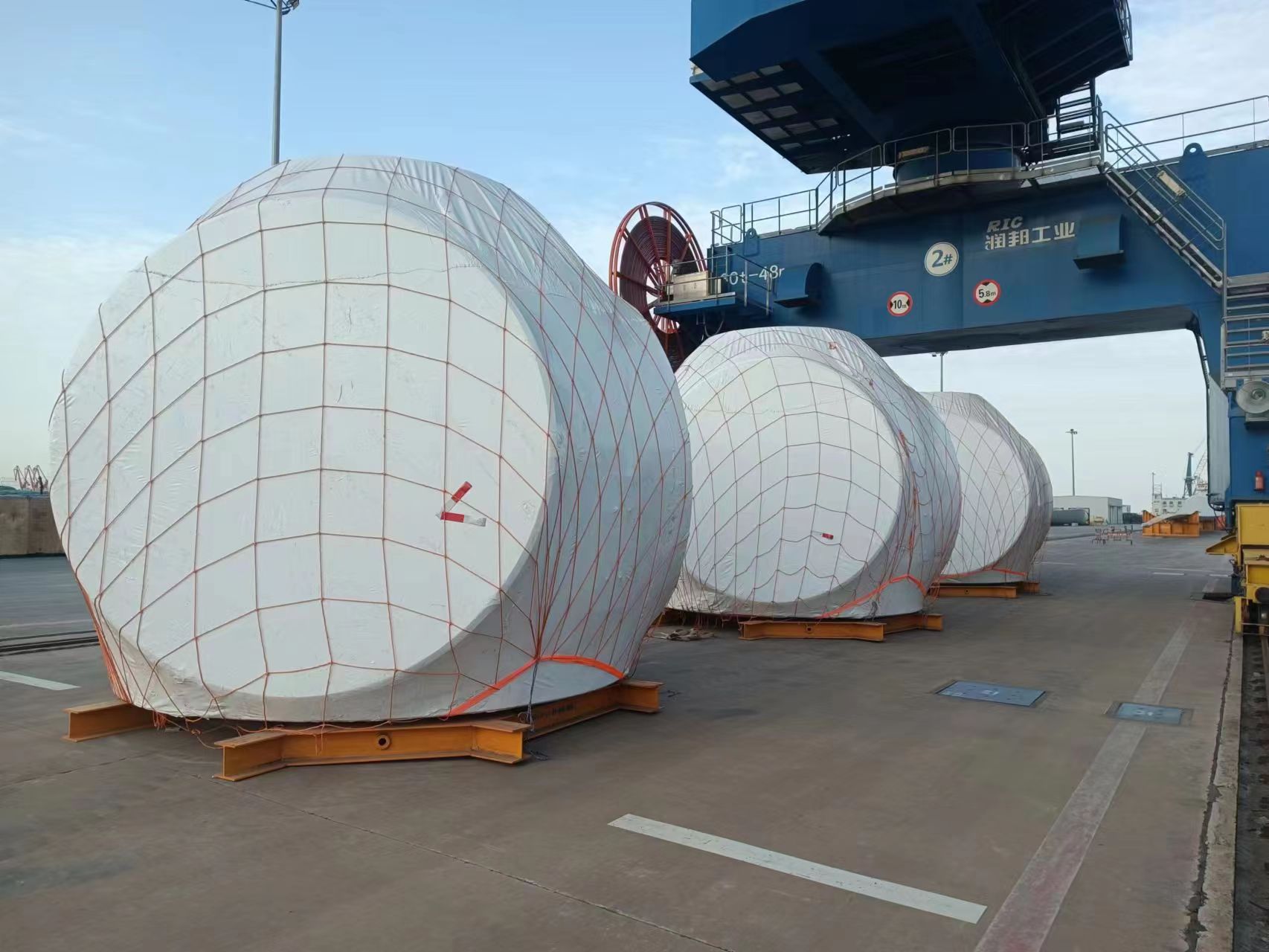 VCI shrink film for wind power industry package