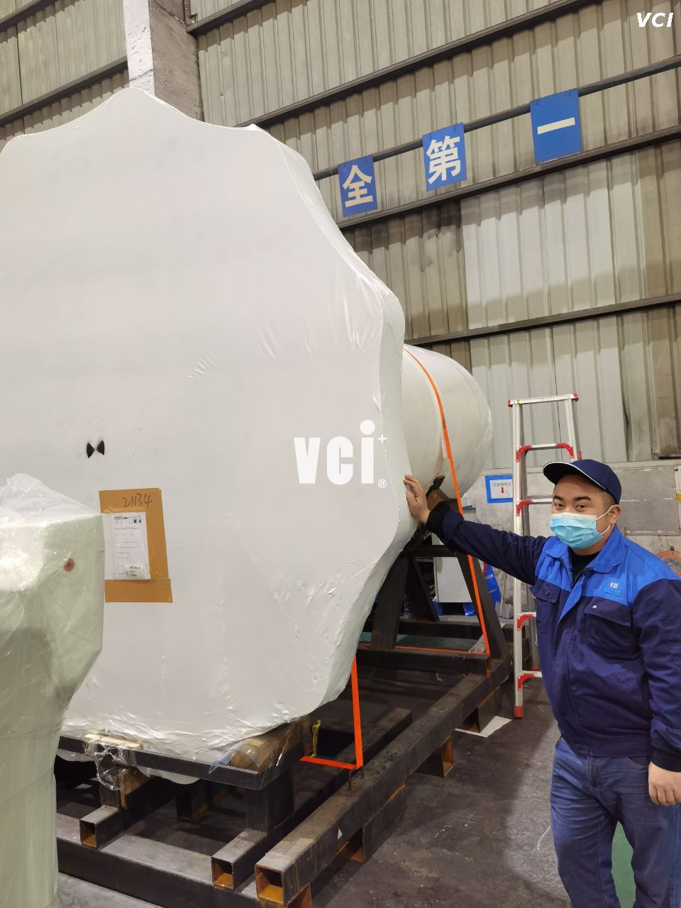 shrink film for heavy machine